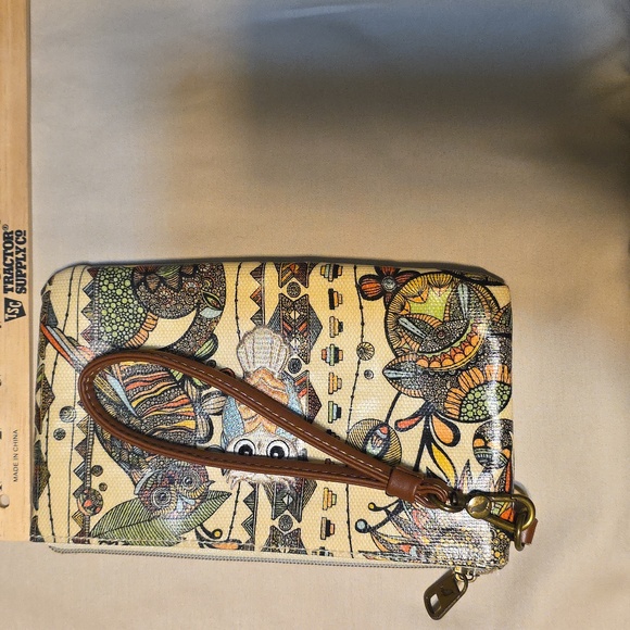 Sakroots  Artistic Owl Clutch - Picture 3 of 7